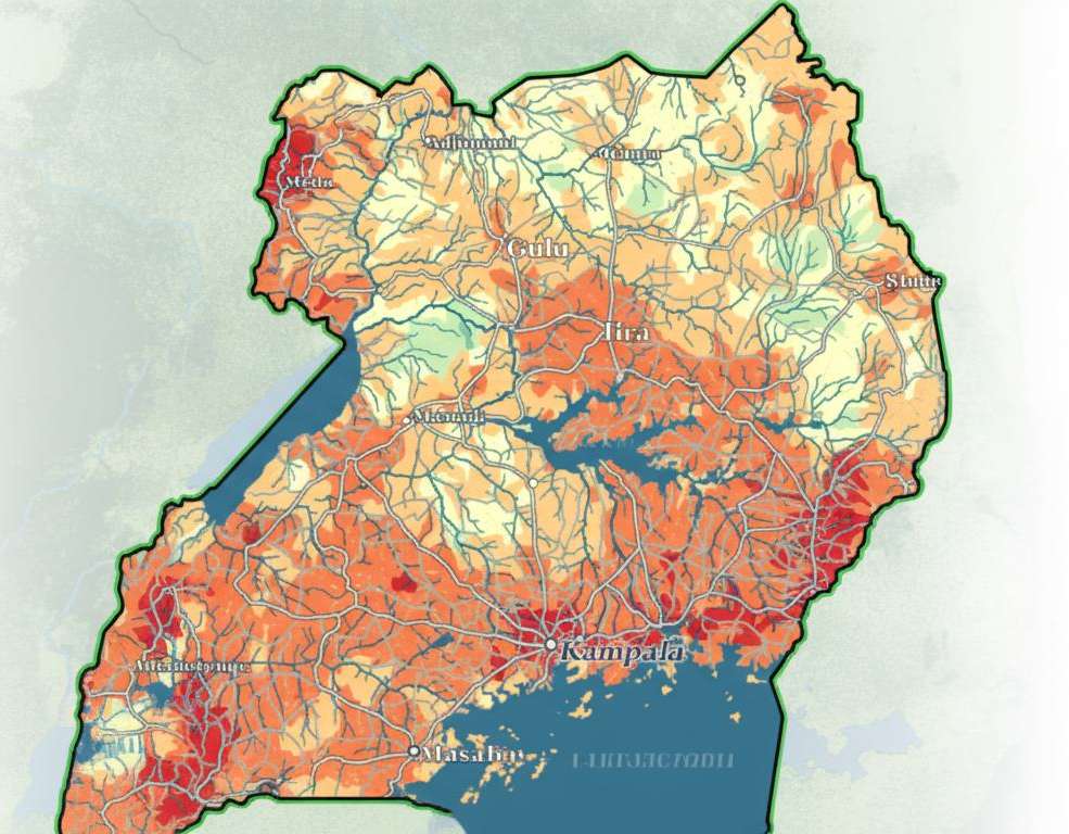 A descriptive image of the Uganda project